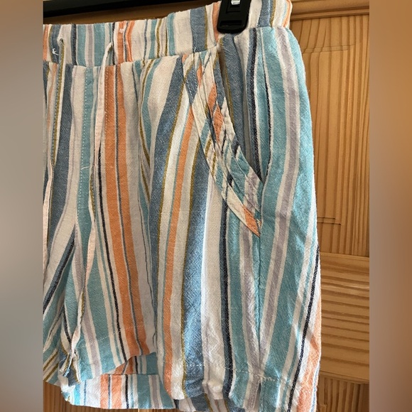 Briggs Stripped Blue and Orange Shorts Size Small - Picture 2 of 7